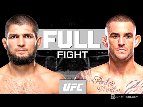 Khabib Nurmagomedov vs Dustin Poirier | FULL FIGHT | UFC Classics