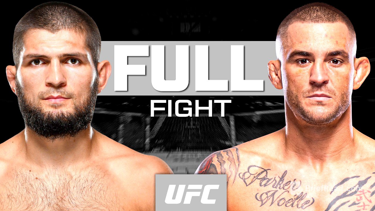 Khabib Nurmagomedov vs Dustin Poirier | FULL FIGHT | UFC Classics