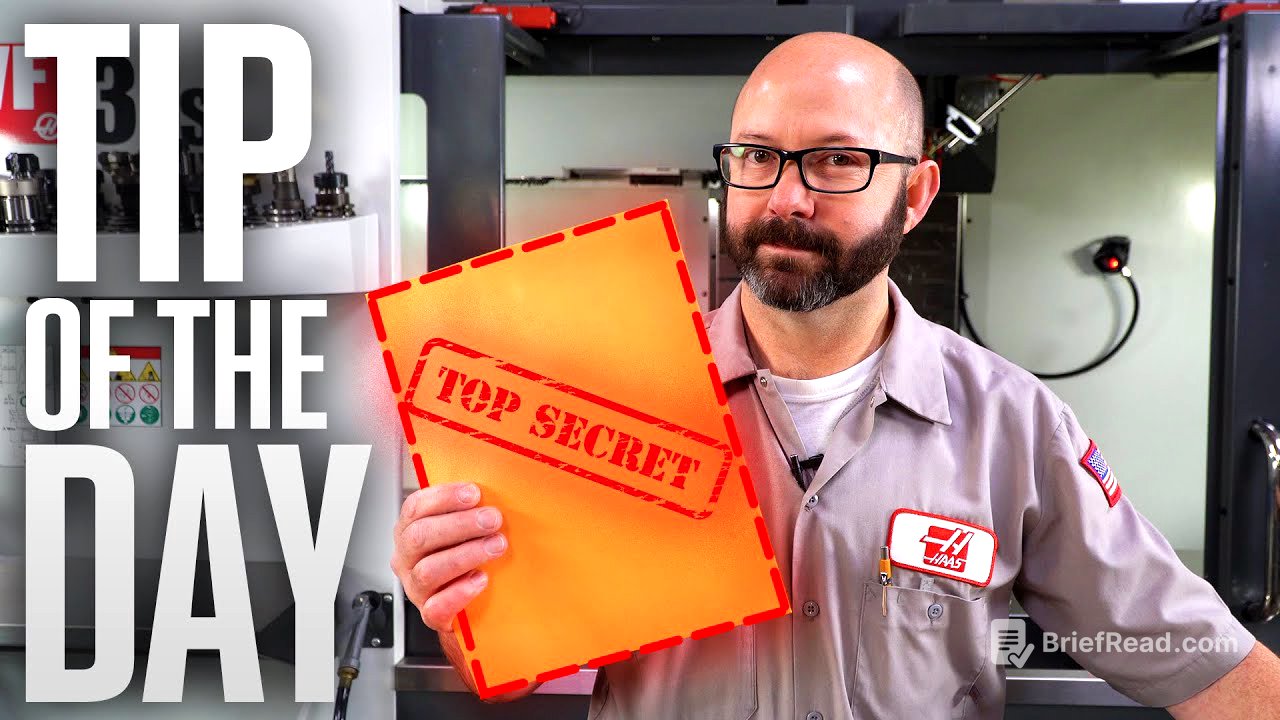 9 Lines of Code Every CNC Machinist Needs To Know! - Haas Automation Tip of the Day
