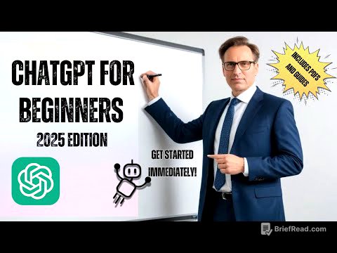 ChatGPT for Beginners 2025 Edition