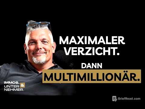 #14 - In nur 9 Jahren zur finanziellen Freiheit. Heute Multimillionär durch Immobilien.