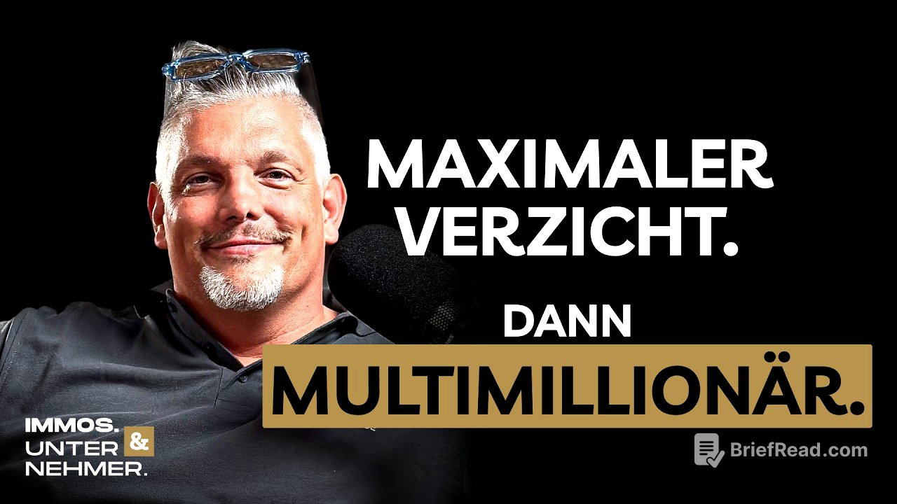 #14 - In nur 9 Jahren zur finanziellen Freiheit. Heute Multimillionär durch Immobilien.