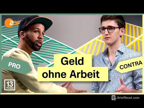 Brauchen wir ein bedingungsloses Grundeinkommen für mehr Gerechtigkeit? | 13 Fragen