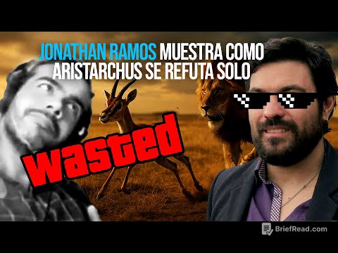 Jonathan Ramos demuestra que aristarchus se refuta solo