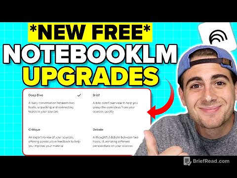 Google’s NotebookLM Launched 5 NEW Features That Are CRAZY 🤯 (NEW USE CASES)