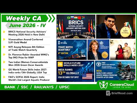 Current Affairs Weekly | 24 - 30 June 2026 | English | Current Affairs | AffairsCloud