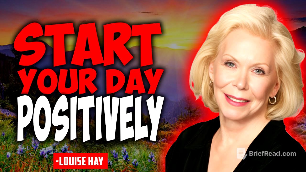 Louise Hay - Positive Morning Affirmations for GRATITUDE and ABUNDANCE