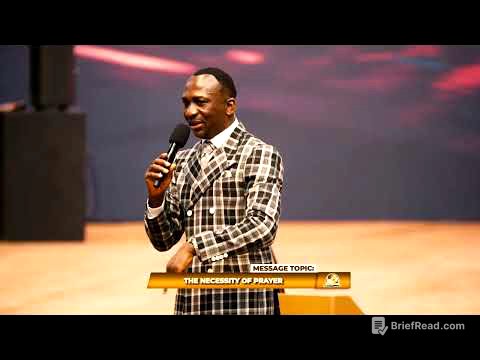 THE NECESSITY OF PRAYER BY DR PAUL ENENCHE