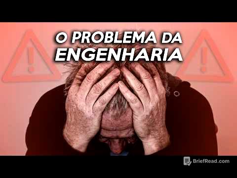 O PROBLEMA da ENGENHARIA. O SUCATEAMENTO e DECLÍNIO da Engenharia. Desafios da Engenharia Moderna