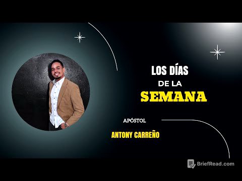 Los Días De La Semana / Ap. Anthony Carreño