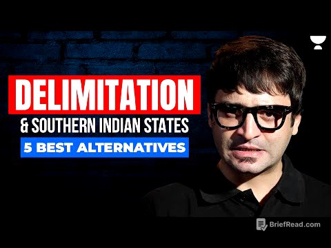 Delimitation: Why Are Southern Indian States Worried? Hindi v Non Hindi States | Sarmad Sir | UPSC