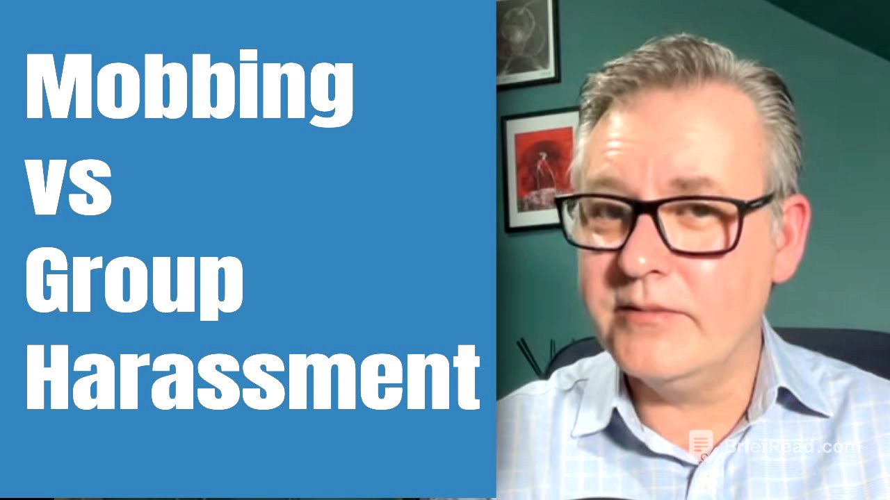 Mobbing vs Group Harassment