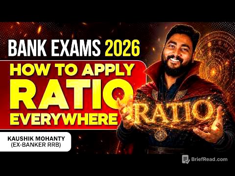 🚀 Complete Arithmetic with RATIO Method By Kaushik Mohanty || Bank Exams 2026 || Career Definer 🔥