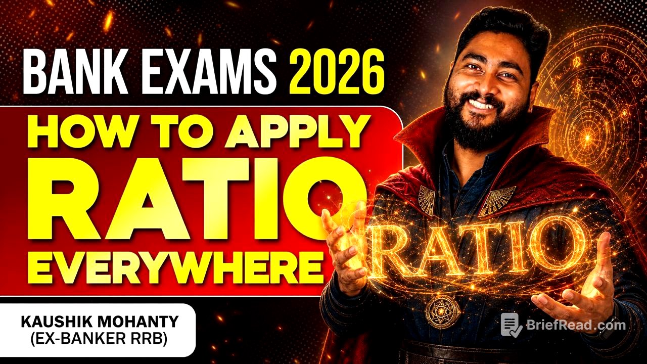 🚀 Complete Arithmetic with RATIO Method By Kaushik Mohanty || Bank Exams 2026 || Career Definer 🔥