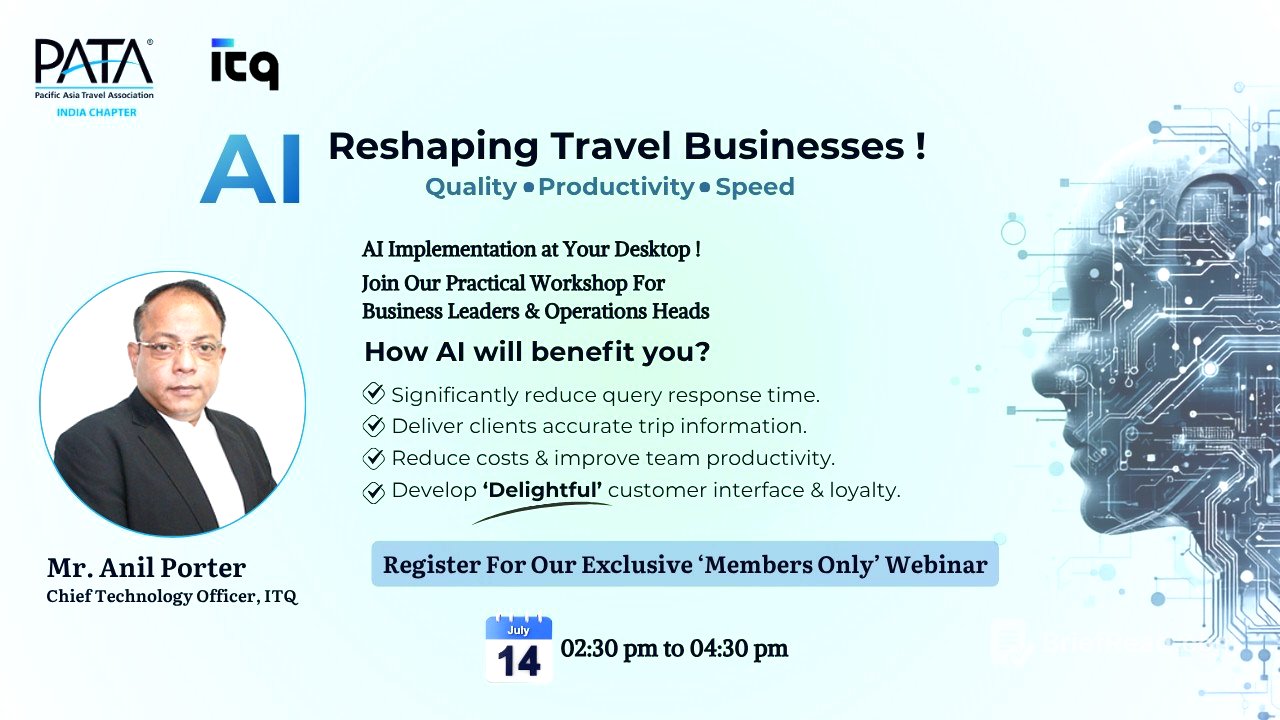 AI-Reshaping Travel Business -Anil Porter's Webinar
