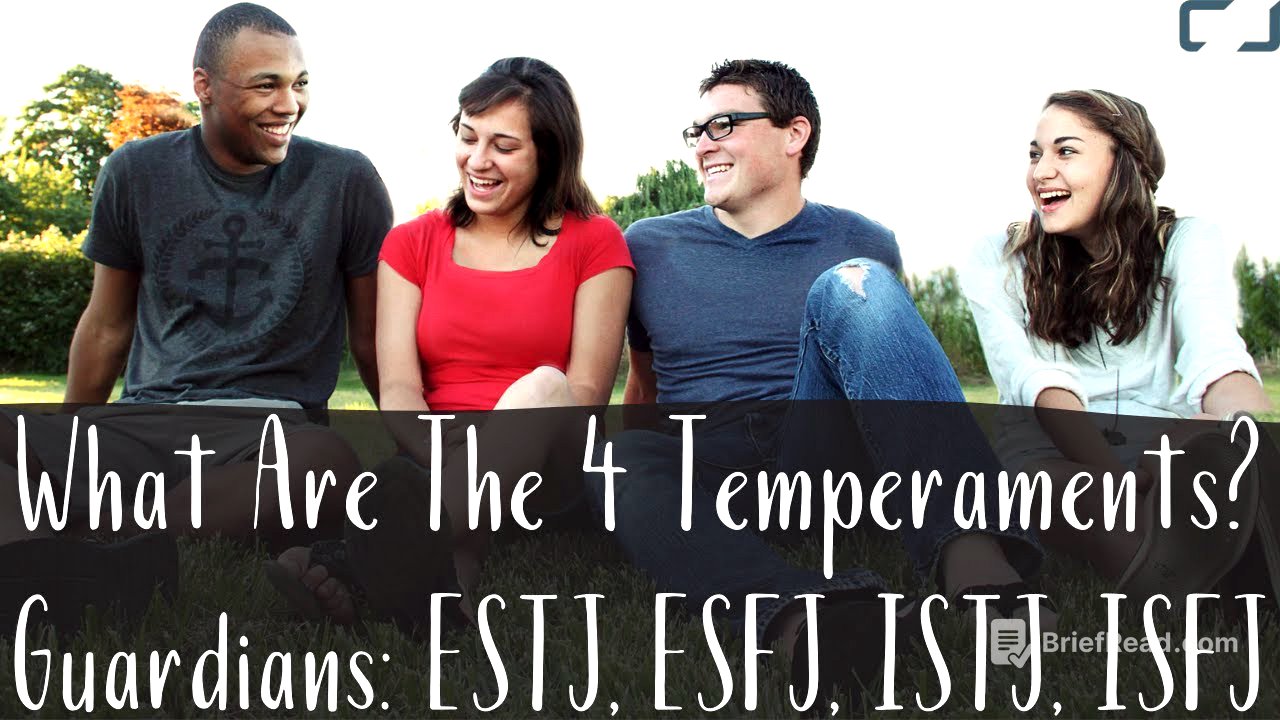 What Are The Four Temperaments? | Guardians: ESTJ, ESFJ, ISTJ, ISFJ | CS Joseph