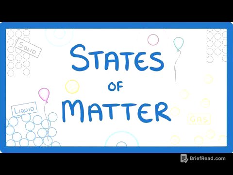 GCSE Chemistry - States of Matter & Changing State