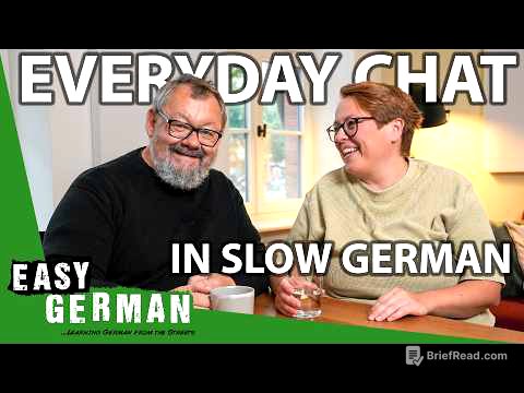 14 Min. Conversation in Slow German | Super Easy German 264