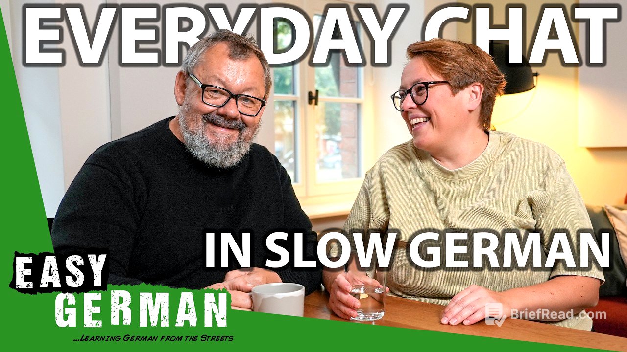 14 Min. Conversation in Slow German | Super Easy German 264
