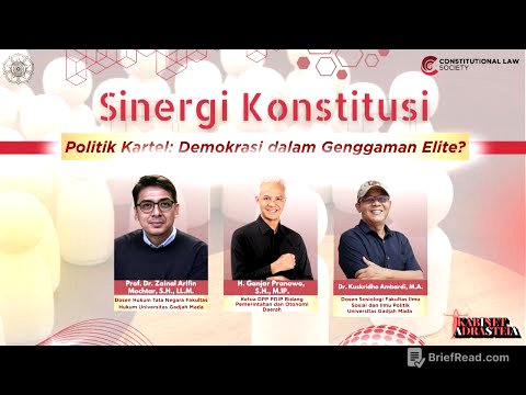 Sinergi Konstitusi 2025 (Politik Kartel : Demokrasi dalam Genggaman Elite?)