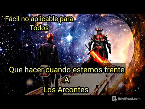 Que hacer cuando ESTAMOS FRENTE a los Arcontes en el túnel de luz|| Escapar de la matrix.