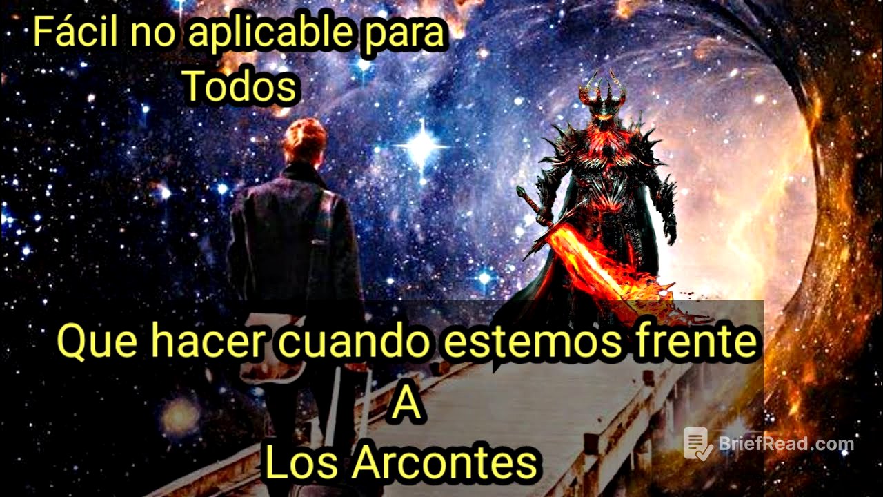 Que hacer cuando ESTAMOS FRENTE a los Arcontes en el túnel de luz|| Escapar de la matrix.