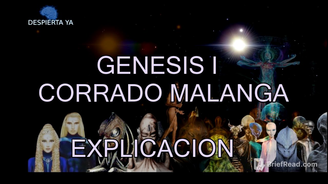 Explicacion Genesis 1 Corrado malanga .Parte 1.
