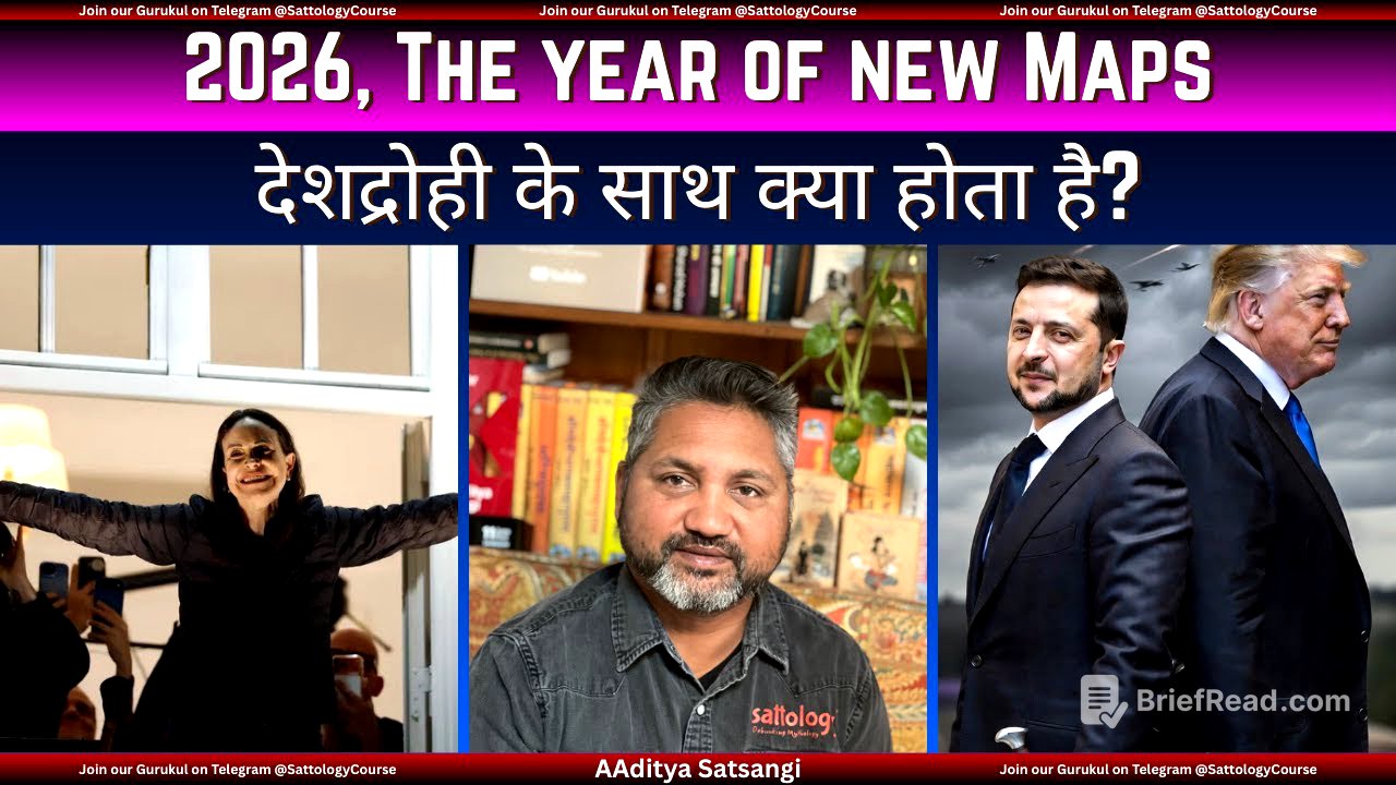 New Maps emerging in 2026 | Traditional Nation States failing | देशद्रोही के साथ क्या होता है?