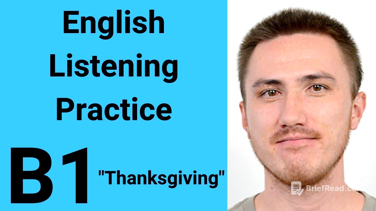 B1 English Listening Practice - Thanksgiving