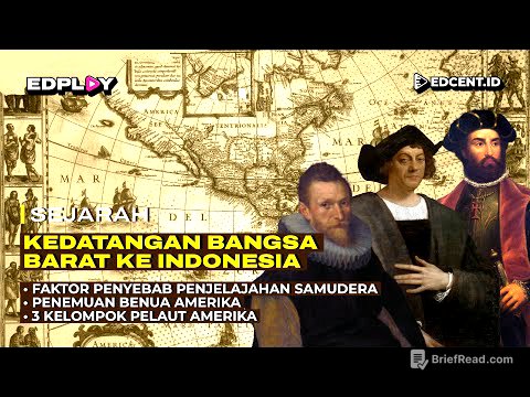 KEDATANGAN BANGSA BARAT KE INDONESIA - SEJARAH - MATERI UTBK SBMPTN DAN SIMAK UI