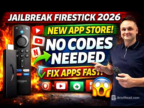🔥 Jailbreak Firestick 2026 – New App Store, No Codes Needed (Fix Apps Fast)