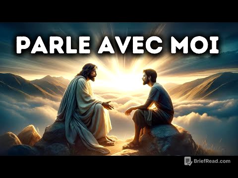 🔴  Parle Avec Moi | Message De Dieu Urgent | Parole de Dieu | Jésus Christ