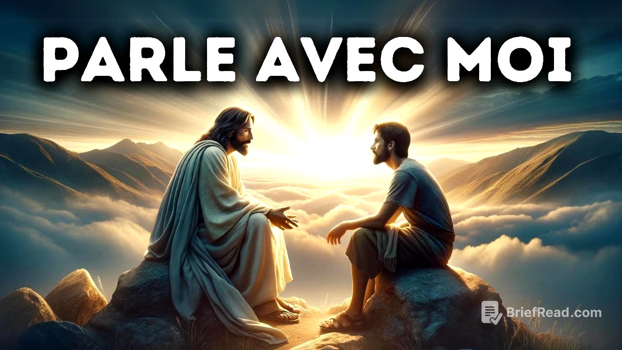 🔴  Parle Avec Moi | Message De Dieu Urgent | Parole de Dieu | Jésus Christ