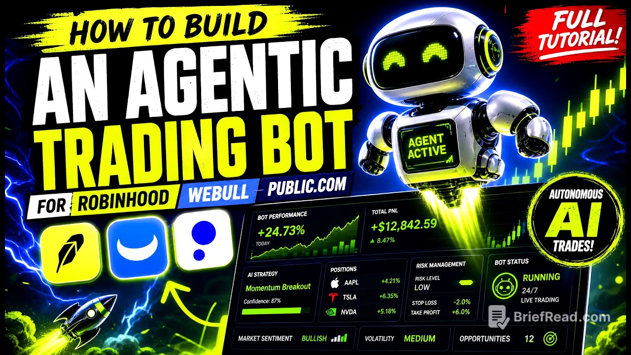 How To Build An Agentic Trading Bot For Robinhood Webull Public.com