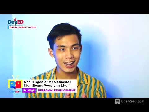 SHS Personal Development Q1 Ep3: Challenges of Adolescence Significant People in Life