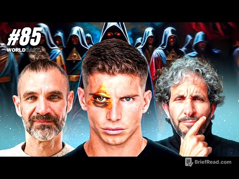 #85 “El Hijo de 1 de las 13 Familias ILUMINATIS Habló de Los Reptiles” Víctor Brossah y David Leyton