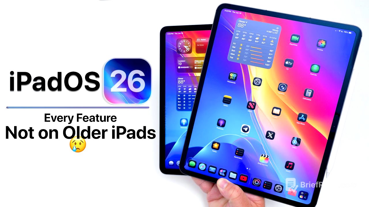 iPadOS 26 - Every Feature Not on All iPads