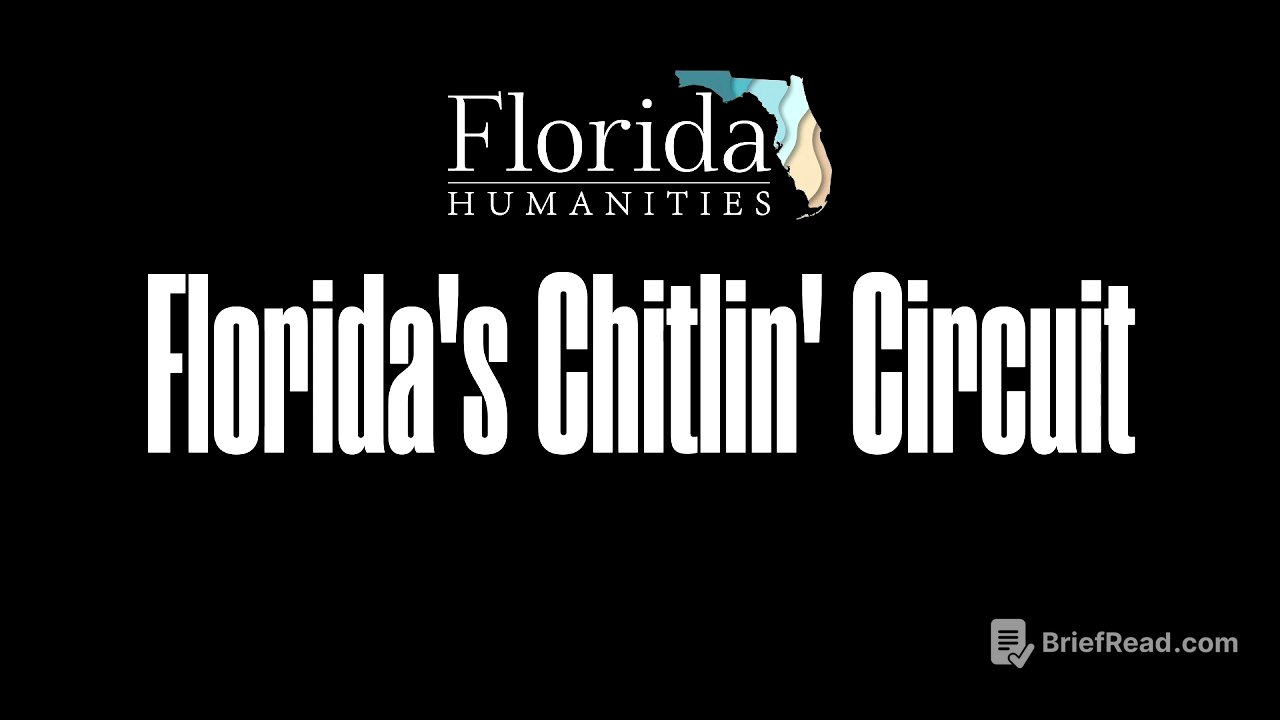 Florida's Chitlin Circuit