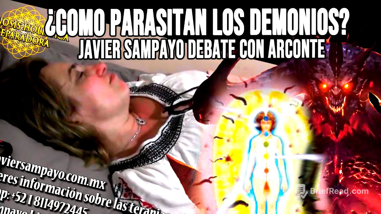 ¿COMO PARASITAN LOS DEMONIOS? | JAVIER SAMPAYO DEBATE CON ARCONTE en Hipnosis Holística Reparadora
