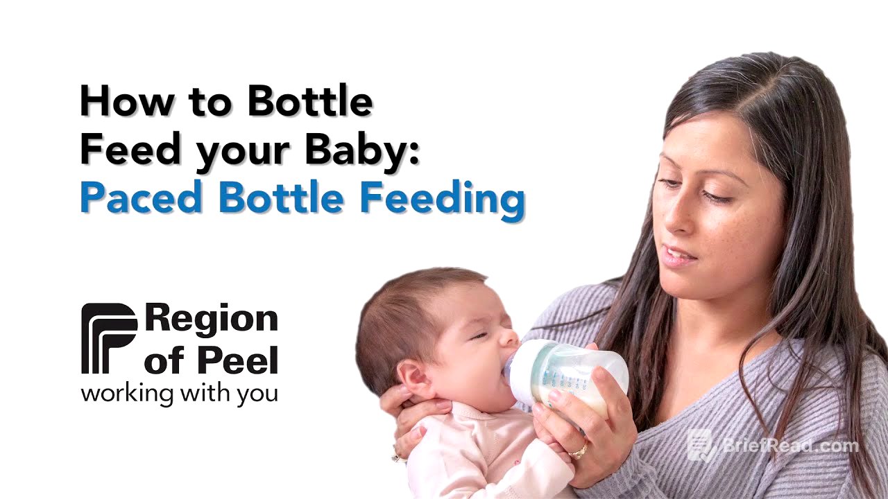 How to Bottle Feed your Baby: Paced Bottle Feeding