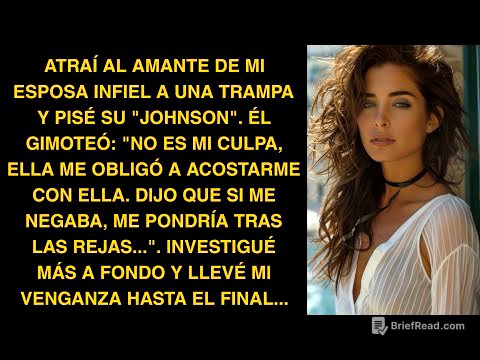 ATRAÍ AL AMANTE DE MI ESPOSA INFIEL A UNA TRAMPA Y PISÉ SU "JOHNSON". ÉL GIMOTEÓ: "NO ES MI CULPA