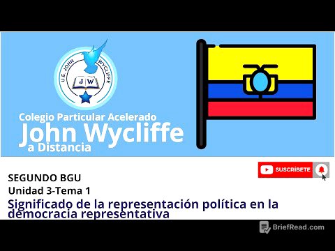 Significado de la representación política en la democracia representativa