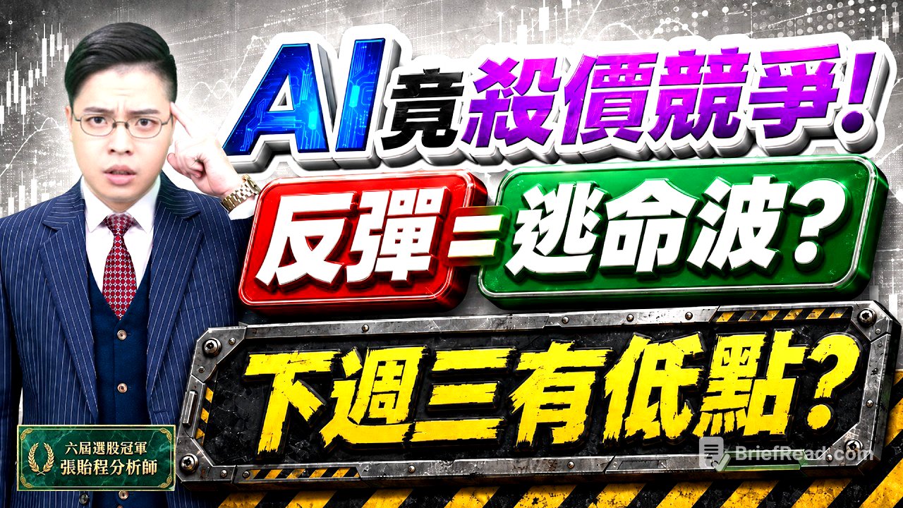 2026.06.12【反彈=逃命波? 下週三有低點? AI竟殺價競爭? 台股資金往哪走!】外資超錢線 張貽程分析師 主持人 鄭惠庭