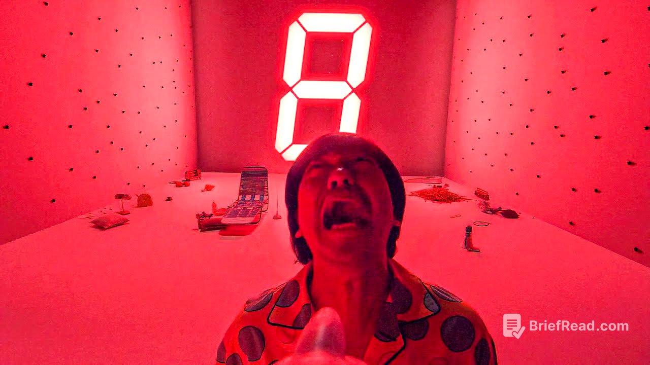 Trapped in an Empty Room With Random Buttons on The Walls Where Each Sets off a Chain Of Events