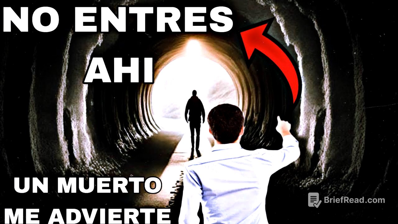 TUNEL DE LUZ al morir, es una TRAMPA. me advierten del TUNEL DE LUZ