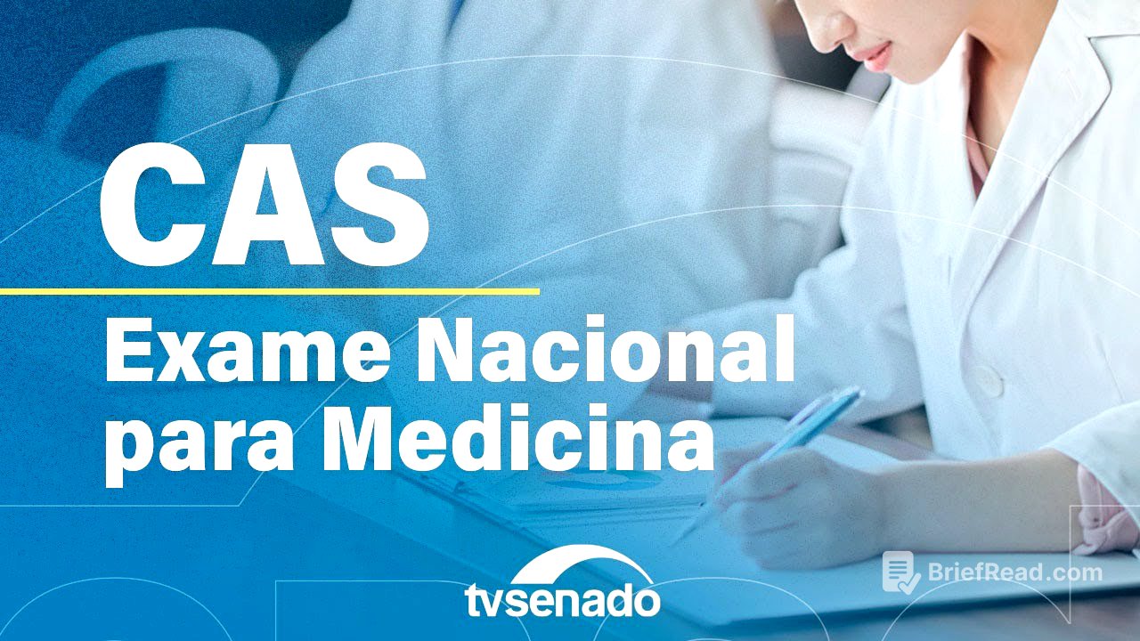 Comissão de Assuntos Sociais debate exame nacional para medicina – 27/8/25