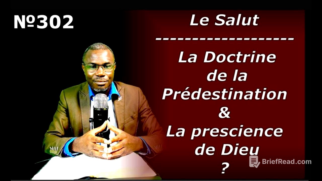 La Doctrine de la Prédestination - de  la Préscience et de l'élection de Dieu (retro)