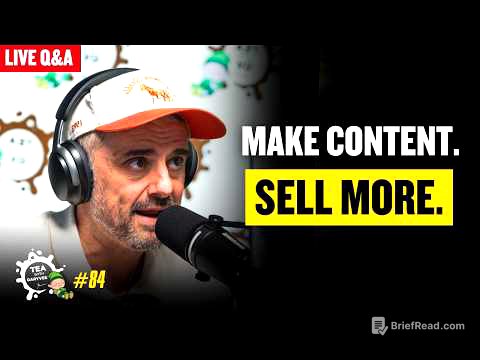 AI + Social Media Growing Businesses, Why You’re Broke, & Side Hustle Wins | Tea with GaryVee ep. 84