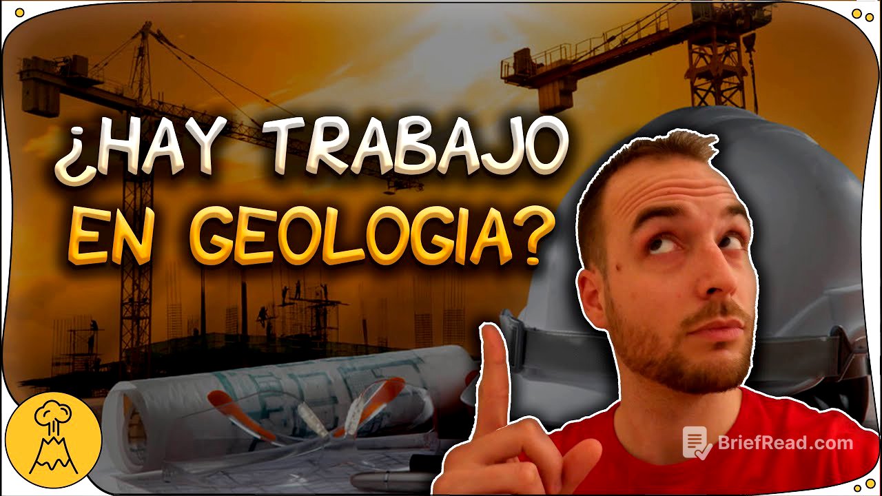 🌍💼 ¿Tiene SALIDAS LABORALES la carrera de GEOLOGÍA? | 💎💰 SECTORES DE LA GEOLOGÍA