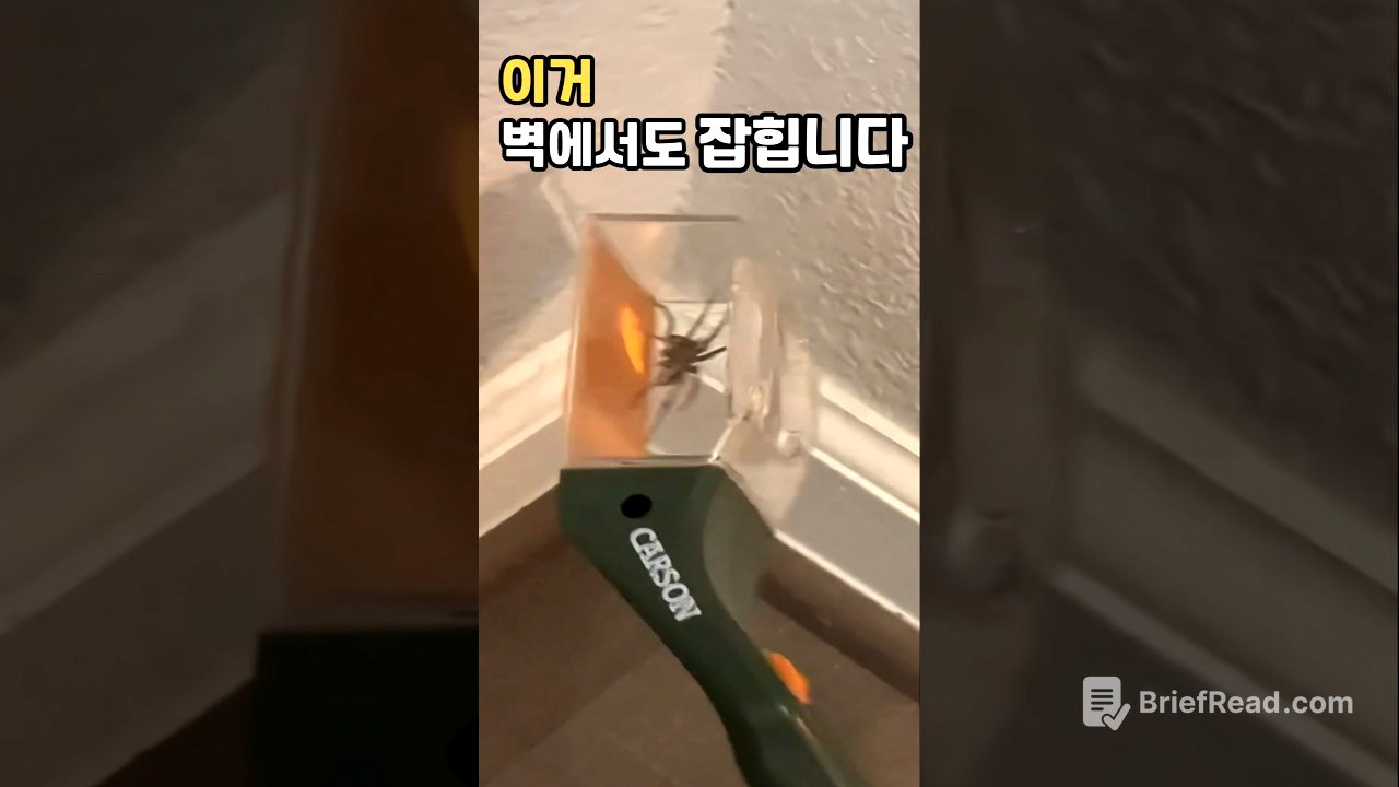 손 안 대고 벌레 잡는 역대급 꿀템?!